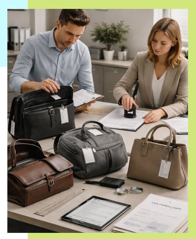 Сертификация сумок в Шуе от 7710 руб. | Алешин-Шуя