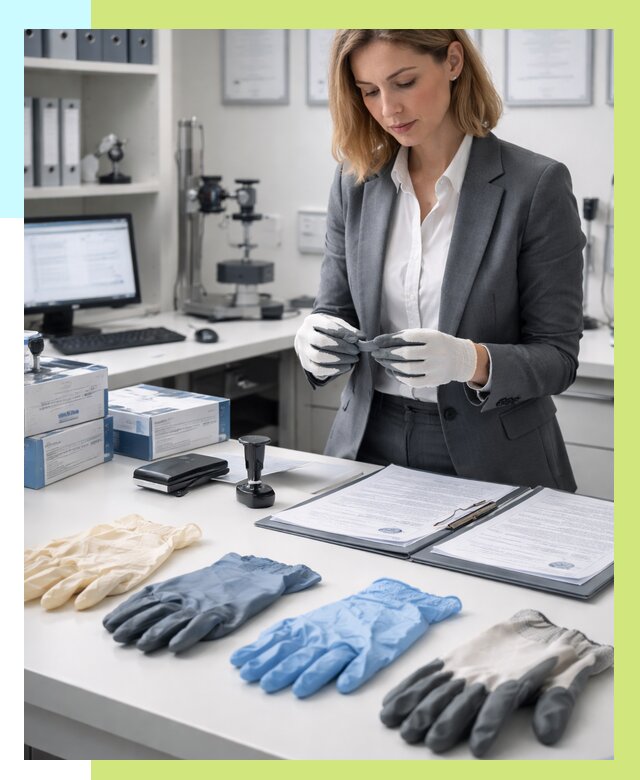 Сертификация перчаток в Шуе от 8738 р. | Алешин-Шуя