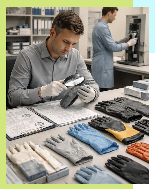 Сертификация перчаток и средств защиты продукции в Шуе