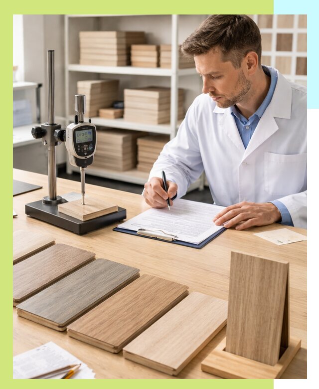 Сертификация ламината с испытаниями и оформлением документов в Шуе