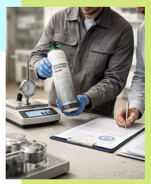 Сертификация монтажной пены в Шуе от 15420 р. | Алешин-Шуя