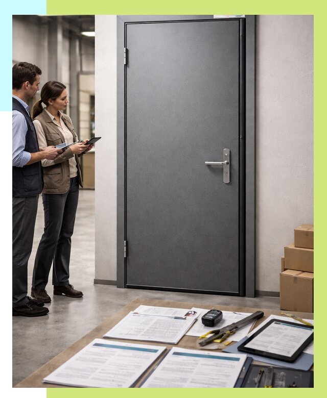 Сертификация противопожарных дверей в Шуе от 9252 р. | Алешин-Шуя