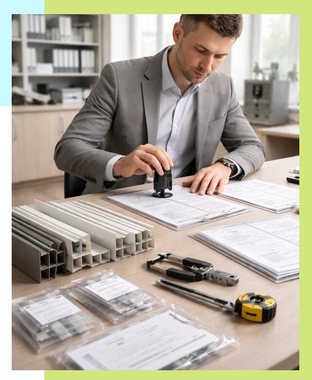 Сертификация ПВХ продукции в Шуе от 8738 р., Алешин-Шуя