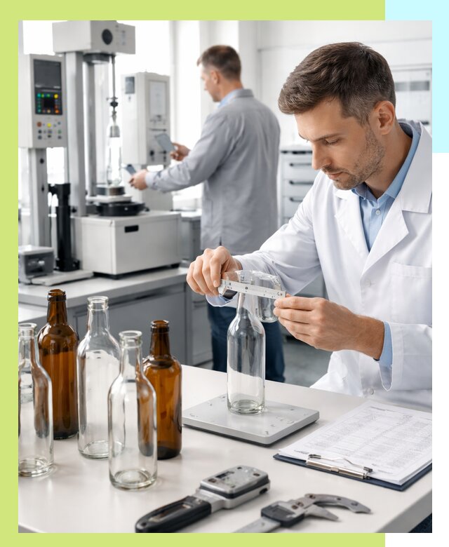 Сертификация стеклянных бутылок и сопутствующей упаковки в Шуе