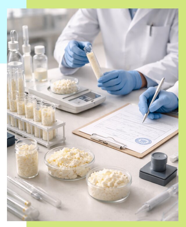 Сертификация творога в Шуе от 12336 р. под ключ | Алешин-Шуя