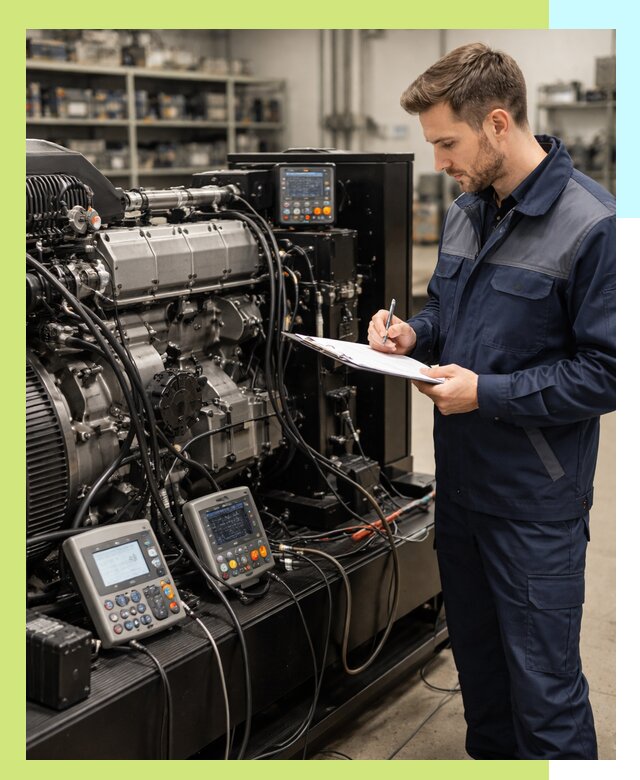 Сертификация дизельных генераторов и их оборудования в Шуе
