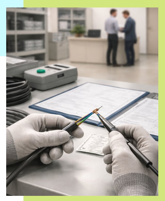 Сертификация провода в Шуе от 18504 р. в Алешин-Шуя