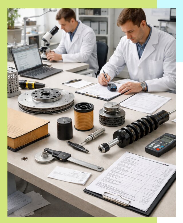 Сертификация автозапчастей и комплектующих в Шуе по ГОСТ