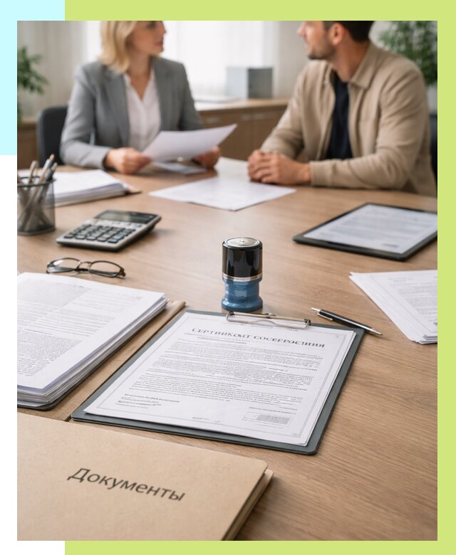 Сертификат соответствия на продукцию в Шуе от 15420 р.|Алешин-Шуя