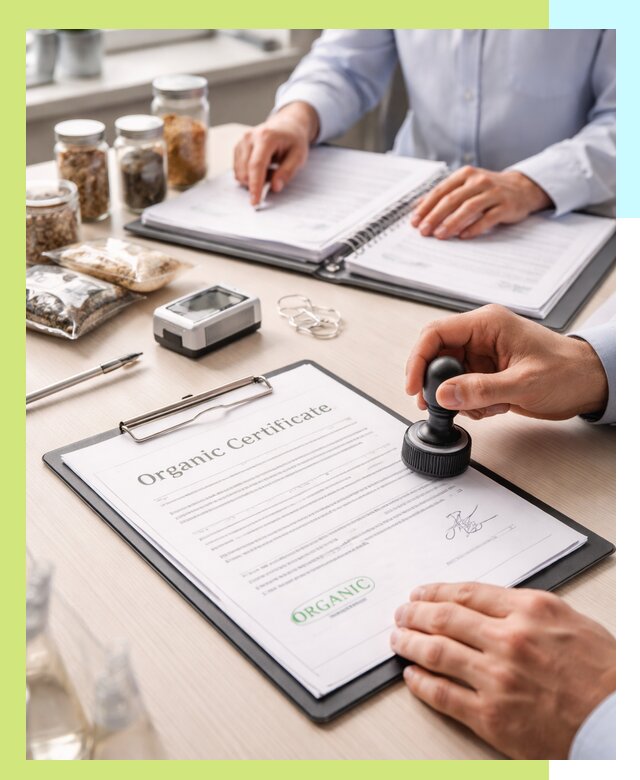 Получение органик сертификата для продукции в Шуе
