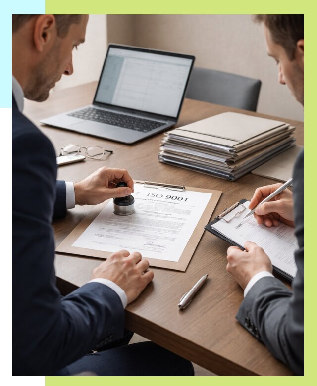 Сертификат ISO 9001 в Шуе купить от 82240 р. | Алешин-Шуя