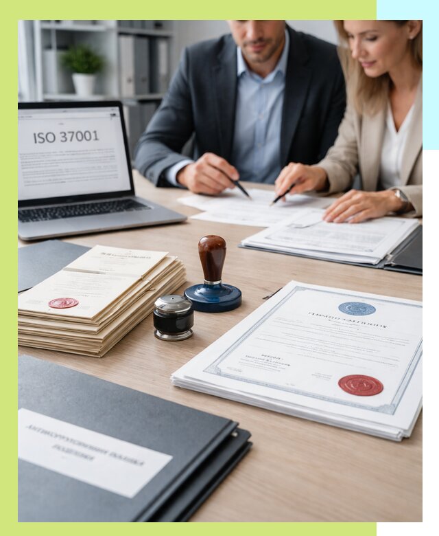 Получение сертификата ISO 37001 по системе борьбы с коррупцией в Шуе